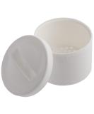 Dr. Junghans Medical 29041 White Denture Container - Durable Hygienic Ideal for Travel | Buy Online Internationally - Buy Online on GoSupps.com