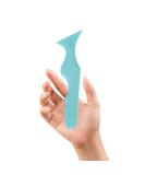 SHANPIN 5 in 1 Silicone Eye Makeup Tool - Reusable Eyeliner Stencils & Winged Eyeliner Aid in Blue - Buy Online on GoSupps.com
