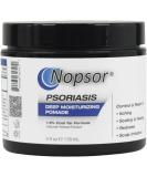 Nopsor Psoriasis DEEP MOISTURIZING Pomade (Ointment) - 4 Oz -1.6% Coal Tar Calms Skin While Softening Scales and plaques - Salicylic Acid exfoliates and Breaks Down Skin Patches. - Buy Online on GoSupps.com