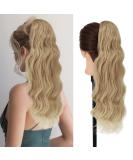 Premium Pference Extensions Long Wrapped Hair Ponytail | 60cm Clip-In Blond Hair Extensions for Women | Afro Braid Hair Part Ponytail 16/613 - Buy Online on GoSupps.com