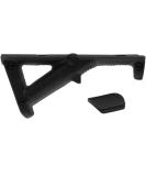 KOSxBO Premium Airsoft Angled Fore Grip - Black for Weaver Rails (20-23mm) | Enhance Your Airsoft Game - Buy Online on GoSupps.com