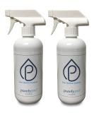 Purefypro Disinfectant Spray - Eliminate 99.9999% Viruses, Norovirus, Flu, Hepatitis, HIV, Monkepox, Virus, MRSA, VRE, E Coli, Drug Resistant Germs, Fungi, Hospital Grade. Unscented. No Residue. Suitable for All Surfaces 16 Fl Oz (Pack of 2) - Buy Online on GoSupps.com