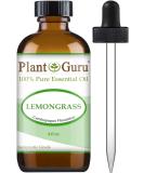 Lemongrass Essential Oil 4 oz 100% Pure Undiluted Therapeutic Grade for Aromatherapy Diffuser, Natural Healthy Skin, Body and Hair Growth - Buy Online on GoSupps.com