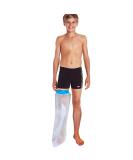 Waterproof Kids Cast Cover for Long Leg - Watertight Bandage Protector for Bath and Shower - Orthopedic Boot and Ankle Cast Bag (Large) - Buy Online on GoSupps.com