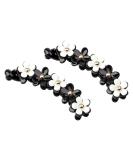 JIHUOO Banana Hair Clips 2 Pack Ponytail Holders for Women | Stylish & Durable Hair Accessories Ideal for All Hair Types - Buy Online on GoSupps.com