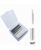 60 Pcs Self Adhesive Lash Strips: Reusable Fake Eyelashes | 3.6cm with Tweezer | No Glue Needed - Buy Online on GoSupps.com