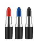 Mysense Face Paint Kit - Eye Black Sticks - Cream Body Paint Sticks for Halloween Costume - SFX Harley Quinn - Set of 3 (Red, Blue, Black) - Buy Online on GoSupps.com