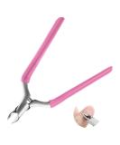 CGBE Professional Nail Skin Pliers - Stainless Steel Cuticle Remover with Non-Slip Handle | Precise Nail & Toenail Care Tool - Hellrosa - Buy Online on GoSupps.com