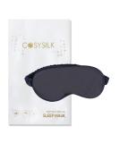 CozySilk Silk Sleep Mask (Black) - Premium Mulberry Silk Eye Mask for Full Night's Sleep, Travel, Nap - Adjustable Strap for Side Sleepers - Blackout Eye Mask for Women and Men - Buy Online on GoSupps.com
