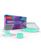 Alpine SoftSilicone Moldable Ear Plugs - 12 Pack - 28dB Noise Reduction for Sleep, Swim, Concentration - Buy Online on GoSupps.com