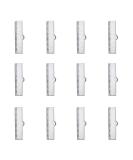 PandaHall 100pcs Stainless Steel Ribbon Ends Clamps for Jewelry Making - 5.5x25x7mm - Buy Online on GoSupps.com