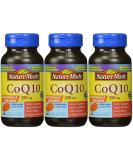 Nature Made CoQ10 200 mg Softgels - 120 Total Softgels (Pack of 3) | Premium Heart Health Support - Buy Online on GoSupps.com