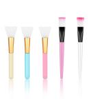 Molain Mask Brush Face Applicator Silicone Skincare Lotion Cream Fan Tools Cosmetic Spatula Brushes Applying Set Makeup Aesthetic Facials Esthetician Body Skin Self Care Products for Girls (5 PCS) - Buy Online on GoSupps.com