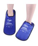 Hilph®Ice Pack Slippers for Foot Injuries 2 Pack, Reusable Hot Cold Therapy Foot Ice Pack Gel Ice Slippers for Plantar Fasciitis Relief, Psoriatic Arthritis, Chemotherapy, Neuropathy, Swollen Feet Normal Slippers - Buy Online on GoSupps.com