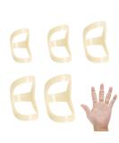 YMPEKA 5pcs Oval Finger Splint - Trigger Finger Support Brace for Thumb Middle Pinky & Ring Finger | Adjustable Sizes 6-13 - International Shipping Available - Buy Online on GoSupps.com