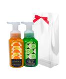 Bath & Body Works Limoncello & Cucumber Melon Hand Soap Gift Set - 8.75 fl oz 2-Piece with Red Bow - Perfect for Holidays & International Shipping - Buy Online on GoSupps.com