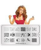 MoYou-London Princess Collection Stamping Plate - Nail Art Stencils for Manicure & Pedicure | Princess 10 Design - Buy Online on GoSupps.com