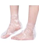 200PCS Clear Plastic Disposable Booties for Paraffin Bath - Thermal Therapy Feet Covers for Foot Pedicure - 200 Count - Buy Online on GoSupps.com