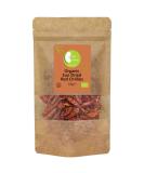 Organic Sun Dried Red Chillies - Certified Organic - by Busy Beans Organic (25g) - Buy Online on GoSupps.com