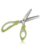 OPACC Professional Fabric Pinking Shears - Stainless Steel Zig Zag Scissors with Comfort Grips - Buy Online on GoSupps.com