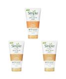 Simple Protect 'N' Glow Express Glow Clay Polish Cleanser leaves skin naturally glowing for expert facial skin care 150 ml (Pack of 3) 150 g (Pack of 3) - Buy Online on GoSupps.com