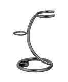 Tmtop Men Shaving Tool Holder - Gun-Color Beard Shaver Razor Brush Stand Rack for Stylish Grooming - Buy Online on GoSupps.com