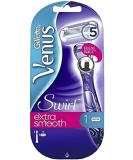 Gillette Venus Deluxe Smooth Swirl Razor for Women - Includes 1 Replacement Blade | Smooth & Effortless Shaving - Buy Online on GoSupps.com