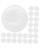 100Pcs Thick Overlock Cotton Makeup Pads - Soft Facial Washing Rounds & Remover Pads for Flawless Skin - Ideal for All Makeup Types - Buy Online on GoSupps.com