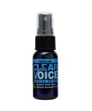 Clear Voice Oral Throat Spray - Singing Ease & Clarity - Soothing Moisturizer & Relief - Fresh Mint Flavor - 1 Fl Oz - Buy Online on GoSupps.com