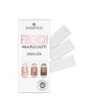 Essence French Manicure Stencils No. 01 Walk The Line - 60 Pieces Acetone-Free Alcohol-Free & Perfume-Free for Perfect Nails - Buy Online on GoSupps.com