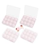 24 Pair Reusable Wax Ear Plugs for Sleeping and Swimming - Noise Cancelling Cotton Wool Earplugs - Buy Online on GoSupps.com