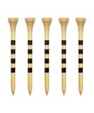 Zivisk Wooden Golf Tees 3-1/4" 2-3/4" 2-1/8" 1-1/2" Available 100 Count Bamboo Tee Golf (Natural Color White Black Green Blue Red Pink) 2 3/4 inch Natural Color - Buy Online on GoSupps.com