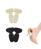 2 Pairs Heel Pads for Women - Slip Rub Heel Protectors & Self-Adhesive Grips for Oversized Shoes - Buy Online on GoSupps.com