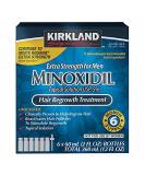 Minoxidil 5% Extra Strength Hair Regrowth for Men - 6 Month Supply - Buy Online on GoSupps.com