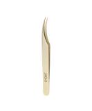 EMEDA eyelash tweezers eyelash sink for eyelash extensions Professional golden precision tweezers Individual eyelash tweezers set 3D 5D 6D Volume Eyelash Extension Tweezers Dolphin Tweeperszers - Buy Online on GoSupps.com