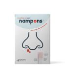 Nampons for Nosebleeds - 6 Nasal Plugs with Clotting Agent to Stop Nosebleeds Fast. Trusted by Doctors, Nurses and First Responders. Safe and Effective for Children, Adults, and Seniors 6 Count (Pack of 1) - Buy Online on GoSupps.com