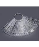 50 sticks for artificial nail polish capsules practical fan nail art 50 pieces (1 pack) - Buy Online on GoSupps.com