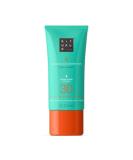 Rituals facial sun protection LSF 30 by the ritual of karma-sunscreen with aloe vera lotus white tea ginko biloba-moisturizing cooling.Natural antioxidants UVA/UVB protection - Buy Online on GoSupps.com