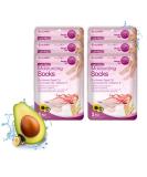 Epielle Moisturizing Foot Masks (Socks 6pk) for Dry Feet & Calluses | Foot Cream with Sunflower Seed Oil, Avocado Oil, Vitamin E - Buy Online on GoSupps.com