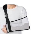 Mesh Arm Sling - Shoulder Immobilizer Brace for Broken Arm - White Support for Injury - Men, Women, Teenagers, Adults - Buy Online on GoSupps.com