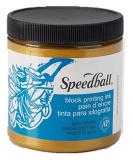 Speedball 8-Ounce Gold Water-Soluble Block Printing Ink - Buy Online on GoSupps.com