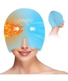 NEWGO Migraine Relief Cap - Headache Hat for Cold Therapy and Stress Relief (Light Blue) - Buy Online on GoSupps.com