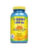 Nature's Life L-Lysine 250 ct - Premium Immune Support Supplement for Optimal Health | Worldwide Shipping - Buy Online on GoSupps.com