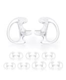 Zeadio Clear Earmould Earpiece Earbuds for Two-Way Radio - 8 Pairs - Buy Online on GoSupps.com