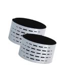 Adjustable Compression Wrist Sleeve - High Elasticity TPU Wrist Brace for Men & Women | Perfect for Yoga Basketball Volleyball & Badminton - X-Large Black-Silver - Buy Online on GoSupps.com