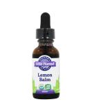 Oregon's Wild Harvest Lemon Balm Organic Herbal Supplement - Fresh 1:2 Extract 1 Fl Oz - Enhance Wellness Naturally - Buy Online on GoSupps.com