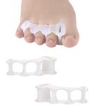 2PC Silicone Toe Spacers & Separators for Bunion Relief - Toe Aligners for Men & Women (Sizes 9-12.5 7-11) - Pain Relief & Comfort - Buy Online on GoSupps.com