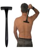 Men's DIY Body Shaver: Curved Head, Long Handle, 25c Razor Replacement - Say Goodbye to Embarrassing Back Hair! - Buy Online on GoSupps.com