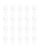 LT Easily 10 Pair Silicone Nose Pads for Glasses & Sunglasses - Compatible with Oakley Contrail OO4147 & Truss Rod Ox5123 - International Shipping Available - Buy Online on GoSupps.com