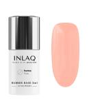 INLAQ 2in1 Rubber Base Gel UV HEMA Free Nude 6ml | Nail Polish Base Gel Cover Nude - Hard Gel for Nails | Up to 95% Opacity - Buy Online on GoSupps.com